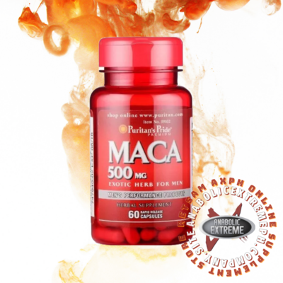 Puritan&#39;s Pride MACA 500 MG 60 CAPSULES