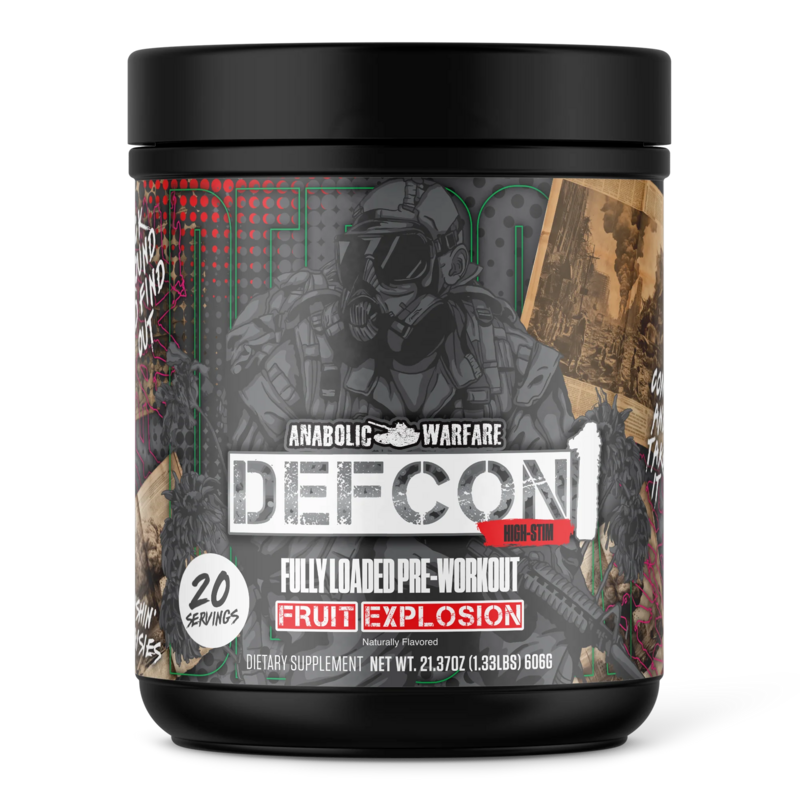 ANABOLIC WARFARE Defcon1 High Stim Fully Loaded Pre-Workout