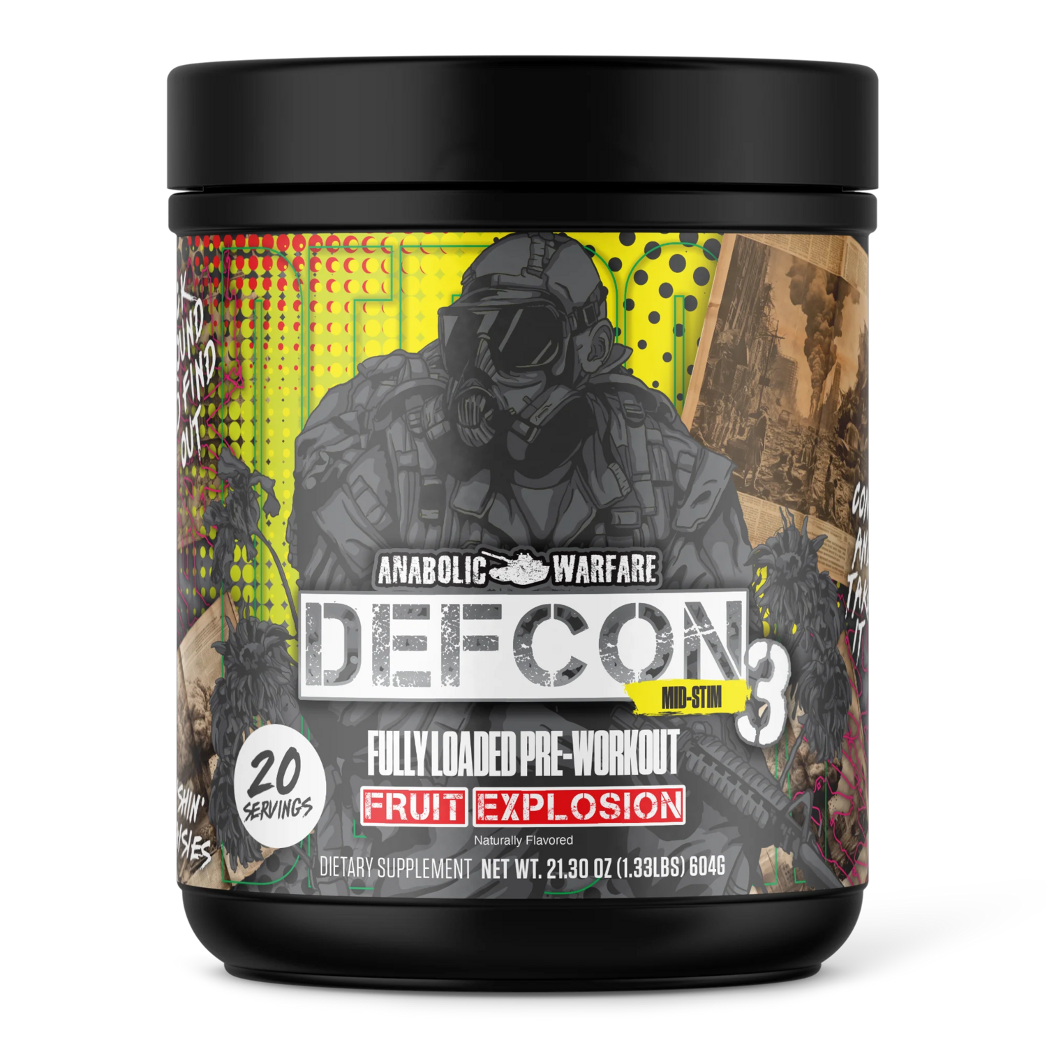 ANABOLIC WARFARE Defcon3 CLUMPED Exp. Date 11/2025 🔥, Pick Your Flavor: FRUIT EXPLOSION CLUMPED Exp. Date 11/2025 🔥