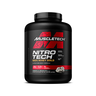 MUSCLETECH NITRO-TECH 100% WHEY GOLD 5LBS