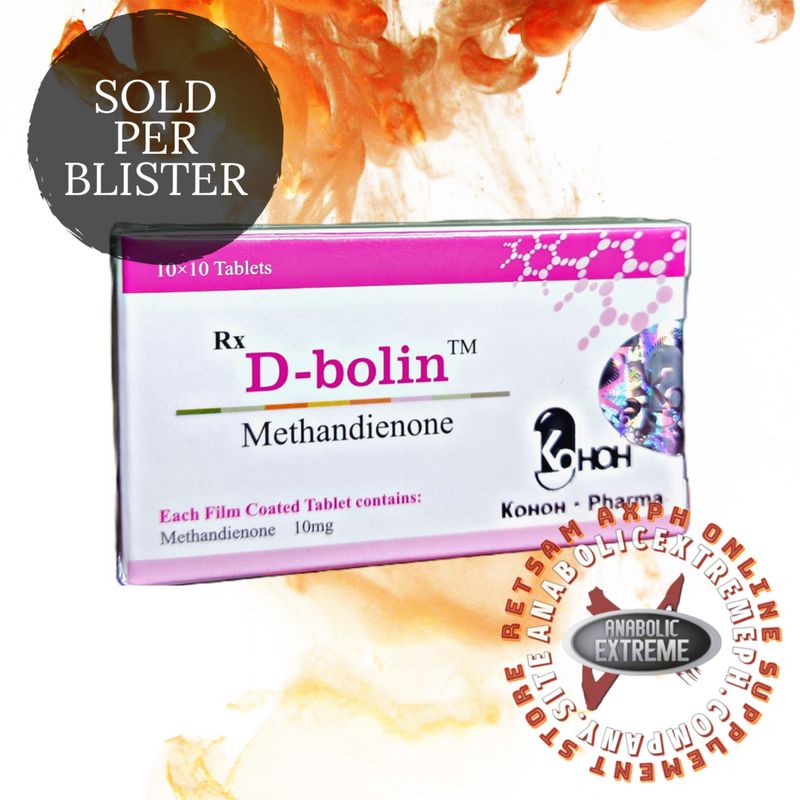 RETAIL PER BLISTER PACK Kohoh Pharma D-bolin 10mg x 10 Tablets Blister Pack