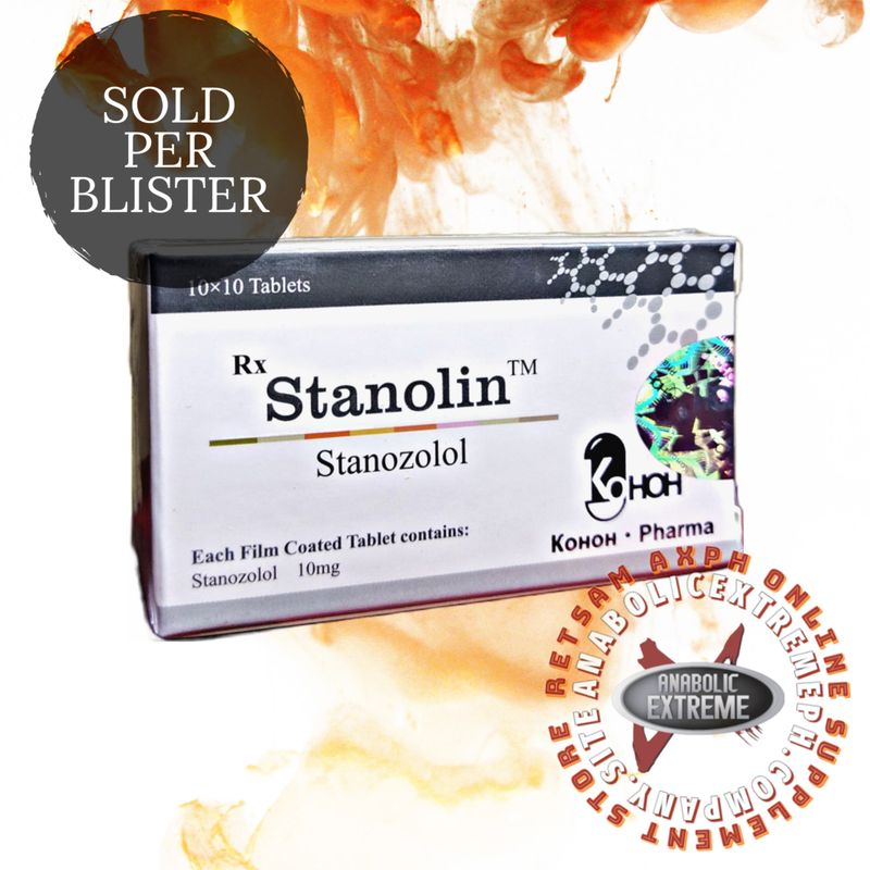 RETAIL PER BLISTER PACK Kohoh Pharma Stanolin 10mg x 10 Tablets Blister Pack