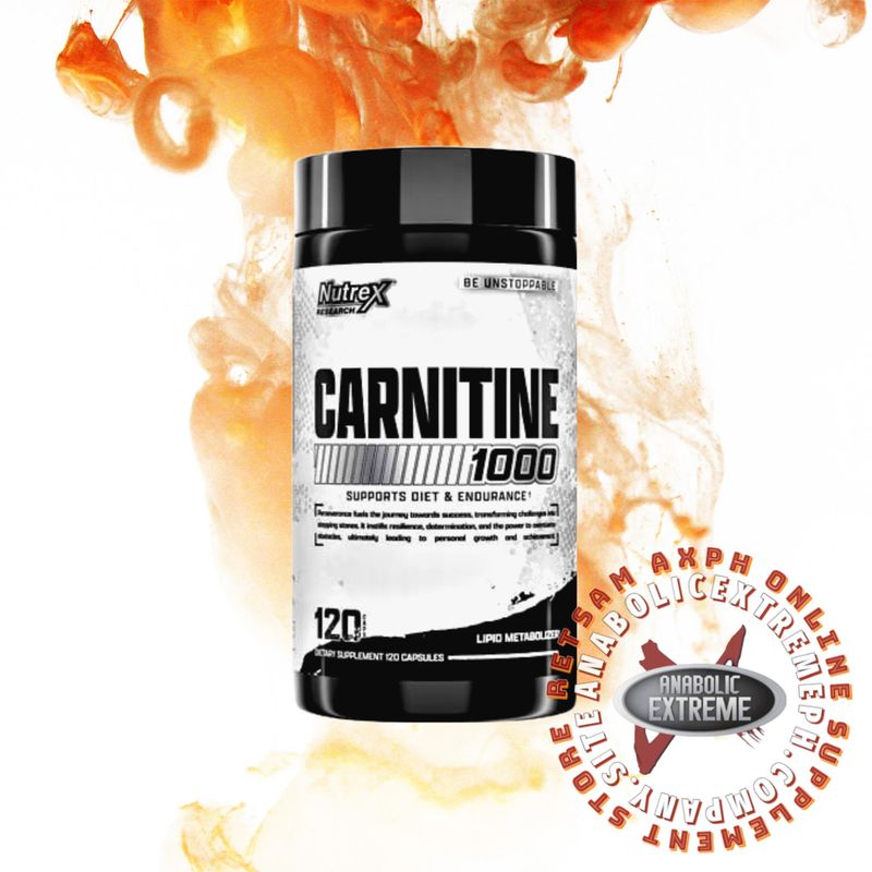 NUTREX CARNITINE 1000 120 CAPSULES