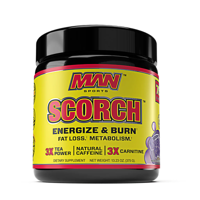 MAN Sports SCORCH POWDER - 75 SERVINGS