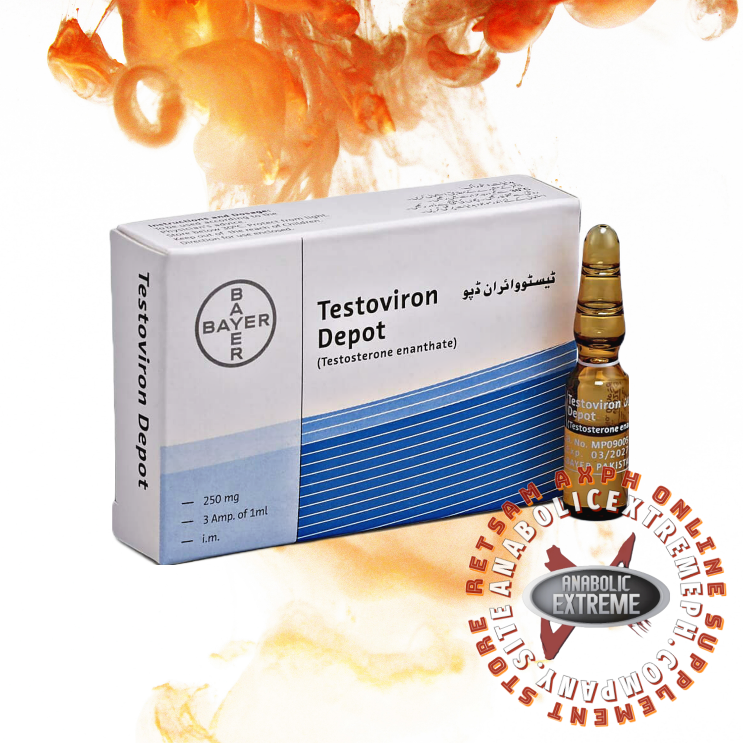 OBS/Bayer Testoviron 250mg 1ml Ampule