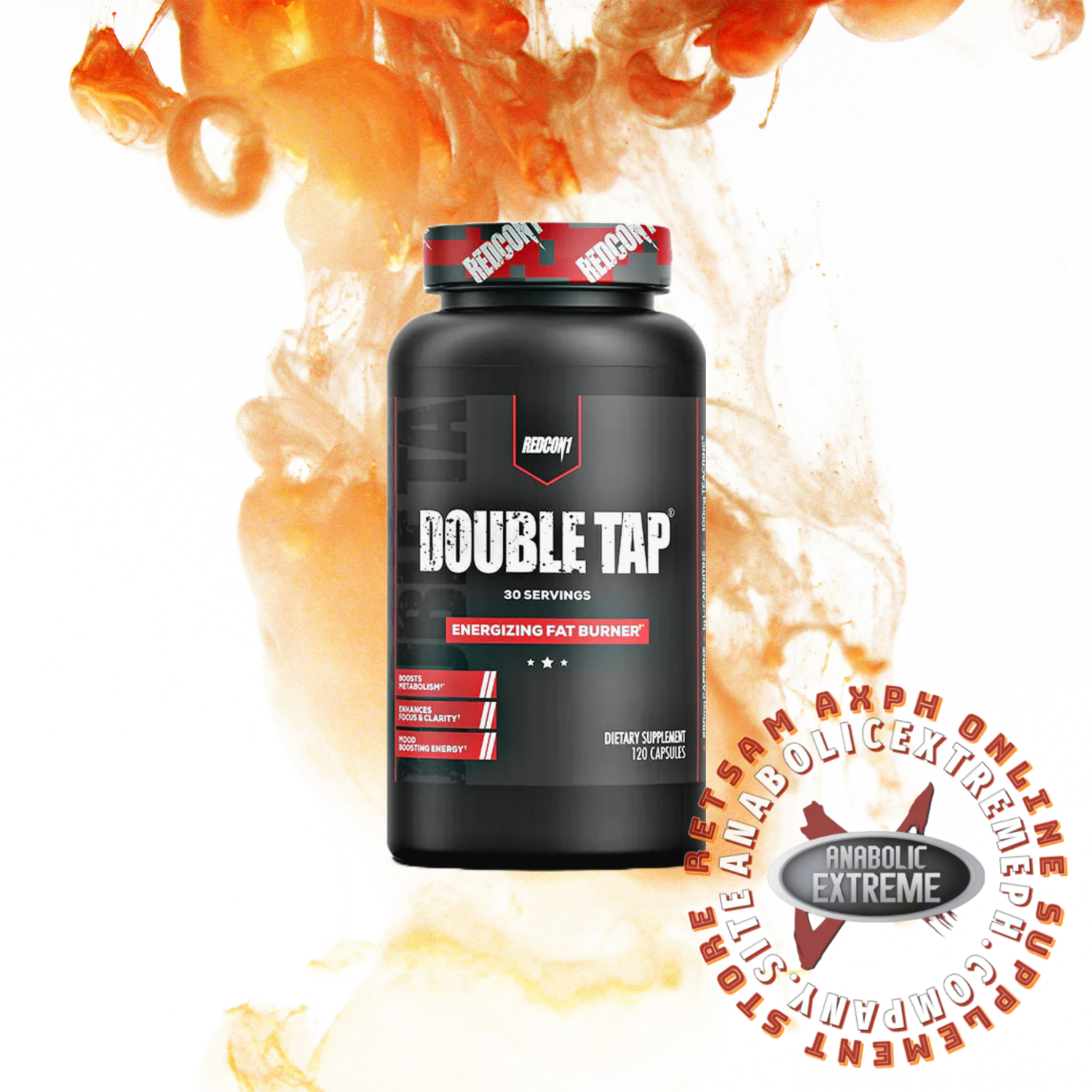 REDCON1 DOUBLE TAP CAPSULES FAT BURNER