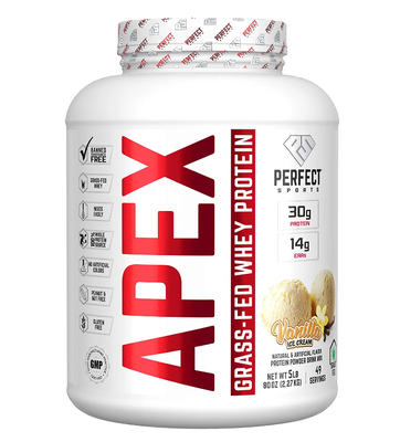 PERFECT SPORTS APEX GRASS-FED WHEY PROTEIN 5LBS