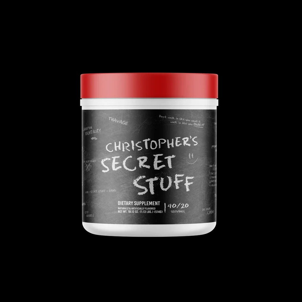 RAW CBUM THAVAGE PRE-WORKOUT 🔥, Pick Your Flavor: Secret Stuff Exp. Date 12/2025 🔥