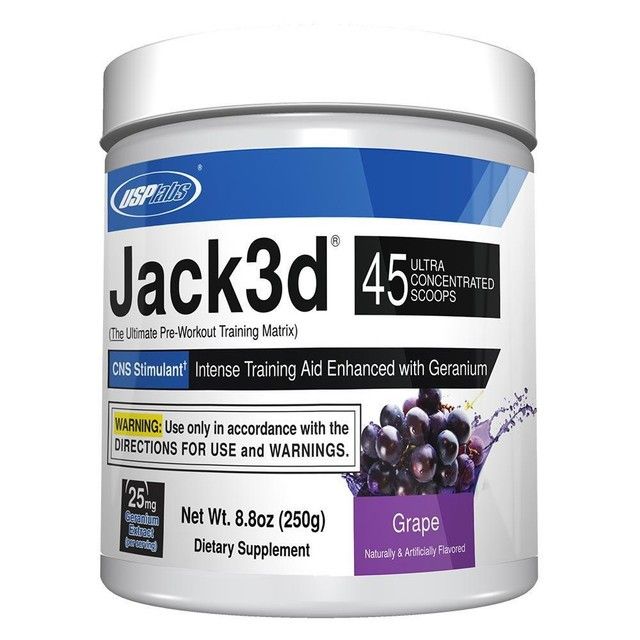 USP LABS JACK3D, Pick Your Flavors: Grape (Semi-Clumped) 🔥