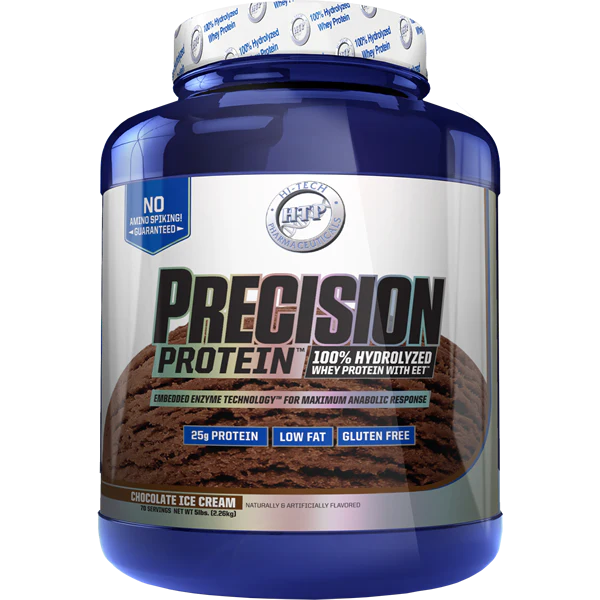 Hi-Tech Pharmaceuticals Precision Protein® – 100% Hydrolyzed Whey Protein.
