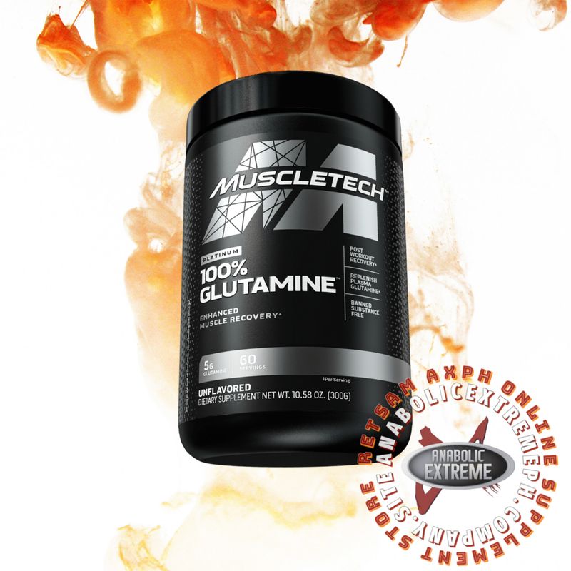 MUSCLETECH PLATINUM 100% GLUTAMINE