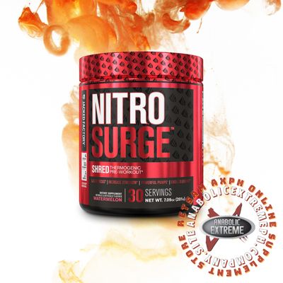 JACKED FACTORY NITROSURGE SHRED PRE-WORKOUT FAT BURNER JACKED FACTORY NITROSURGE SHRED PRE-WORKOUT FAT BURNER