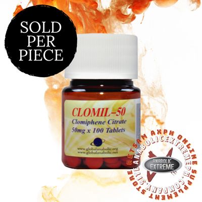 RETAIL PER PIECE Global Anabolic Clomil-50