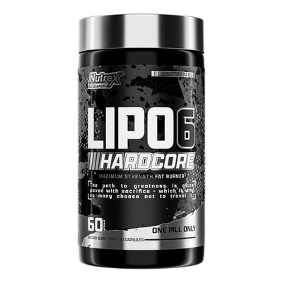 NUTREX Lipo-6 Hardcore Fat Burner &amp; Muscle Protection