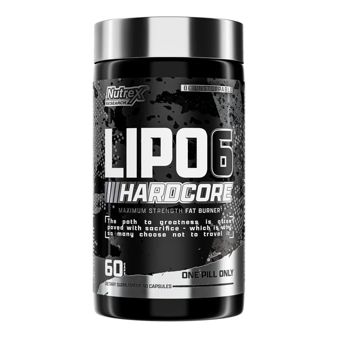 NUTREX Lipo-6 Hardcore Fat Burner &amp; Muscle Protection