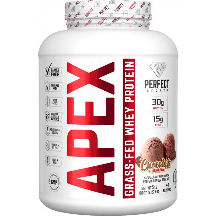 PERFECT SPORTS APEX GRASS-FED WHEY PROTEIN 5LBS