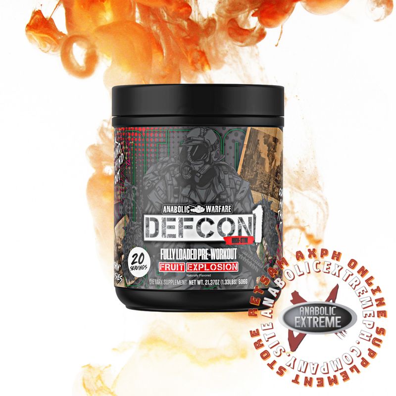 ANABOLIC WARFARE Defcon1 High Stim Fully Loaded Pre-Workout