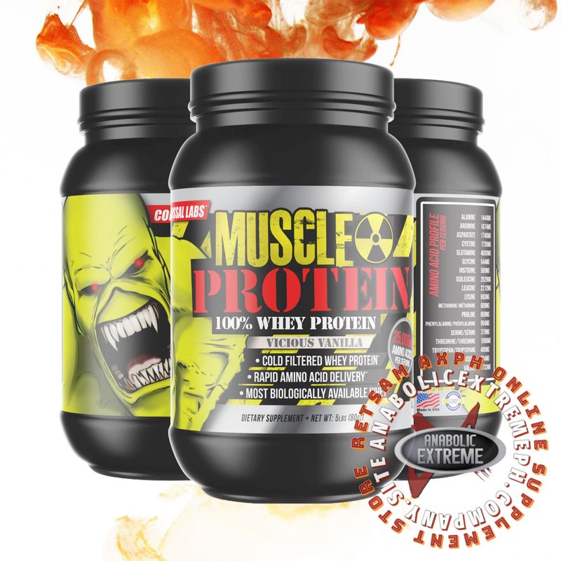 COLOSSAL LABS Muscle Protein - 100% Whey 5LB