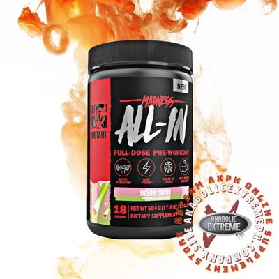 MUTANT MADNESS ALL-IN FULL DOSE PREWORKOUT