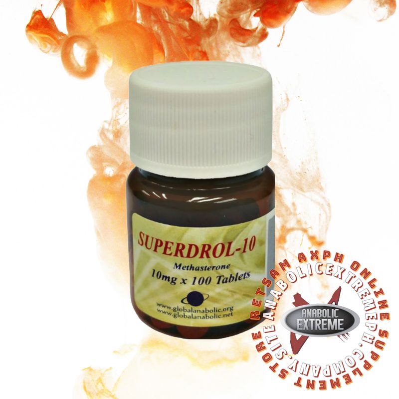 Global Anabolic Superdrol-10 x 100 Tablets