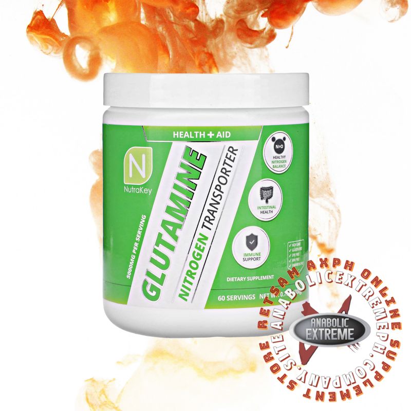 NUTRAKEY GLUTAMINE POWDER NITROGEN TRANSPORTER 300G