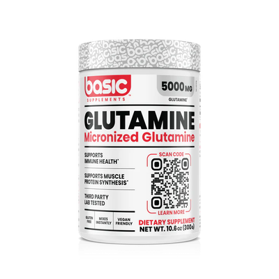 Basic Supplements GLUTAMINE (Micronized, 300g)