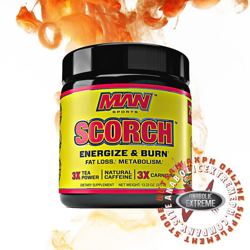 MAN Sports SCORCH POWDER - 75 SERVINGS