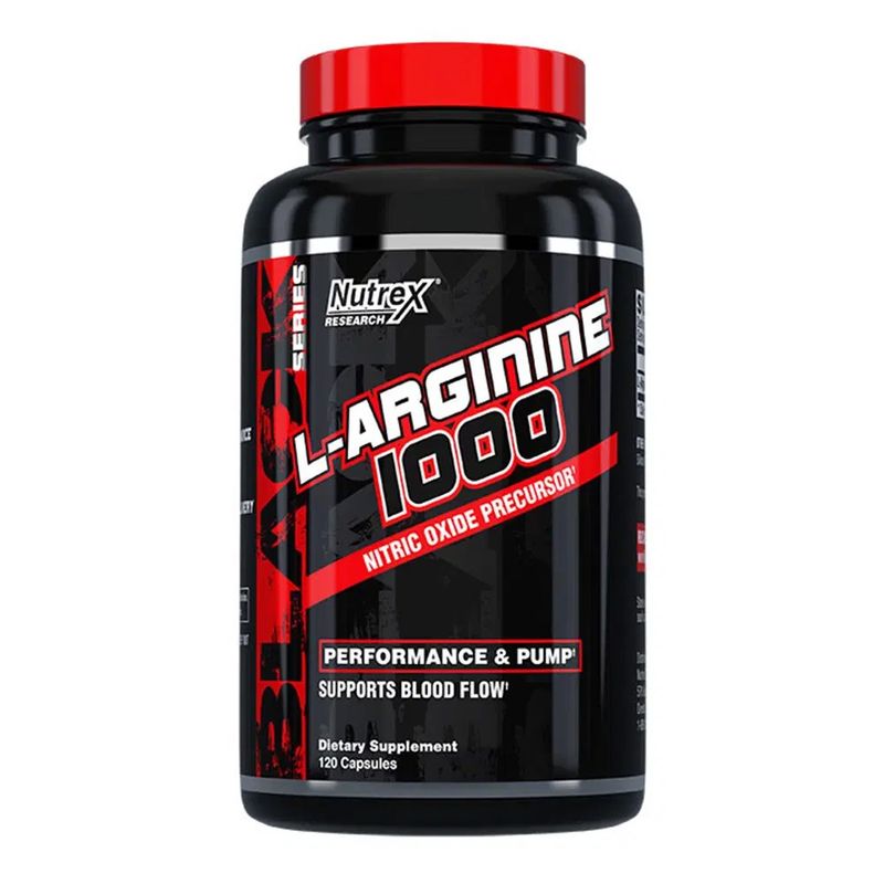 NUTREX L-ARGININE 1000 120 CAPSULES