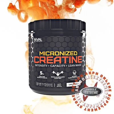 RIVAL MICRONIZED CREATINE 300G 60 SERVINGS