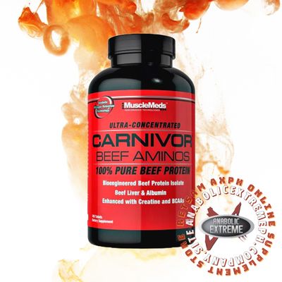 MUSCLEMEDS ULTRA CONCENTRATED CARNIVOR BEEF AMINOS 300 TABLETS