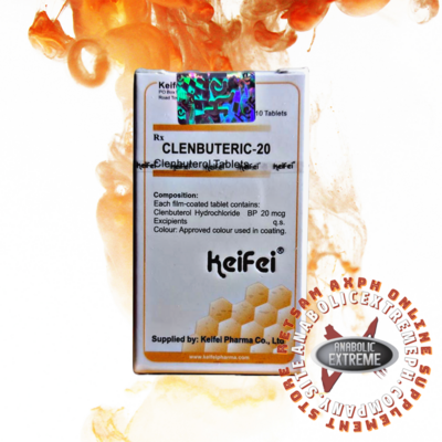Keifei Pharma Clenbuteric-20 x 100 Tablets