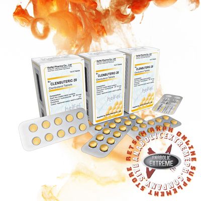Keifei Pharma Clenbuteric-20 x 100 Tablets