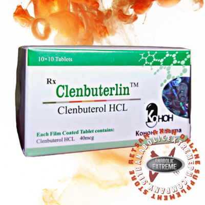 Kohoh Pharma Clenbuterlin 40mcg x 100 Tablets