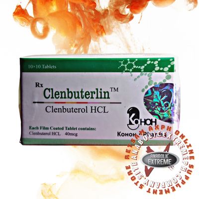 Kohoh Pharma Clenbuterlin 40mcg x 100 Tablets