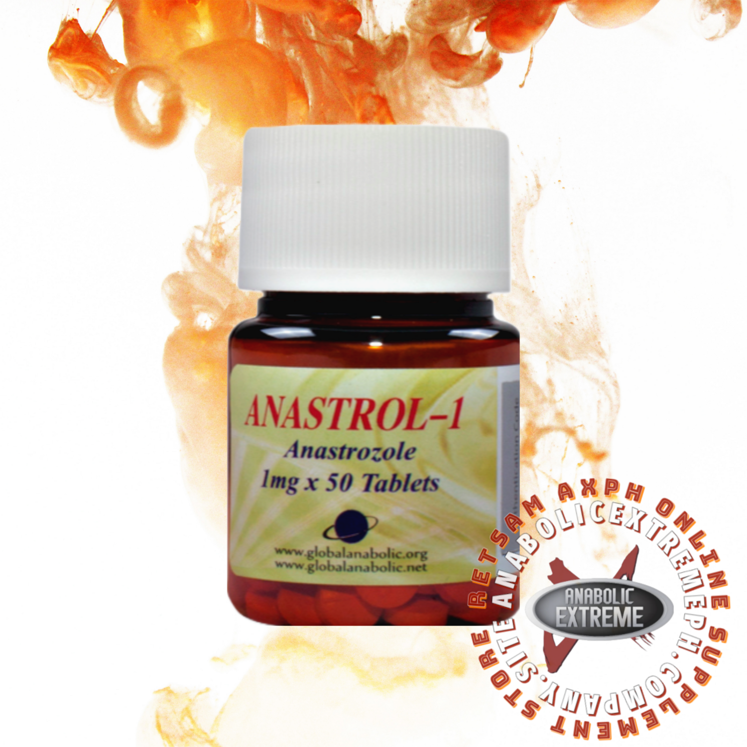 Global Anabolic Anastrol-1 50 Tablets