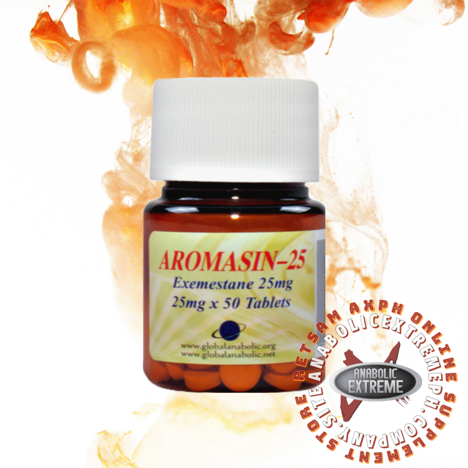 Global Anabolic Aromasin-25 50 Tablets