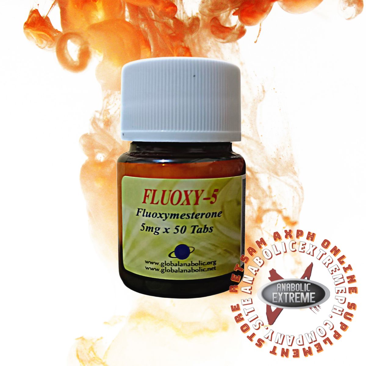 Global Anabolic Fluoxy-5 50 Tablets
