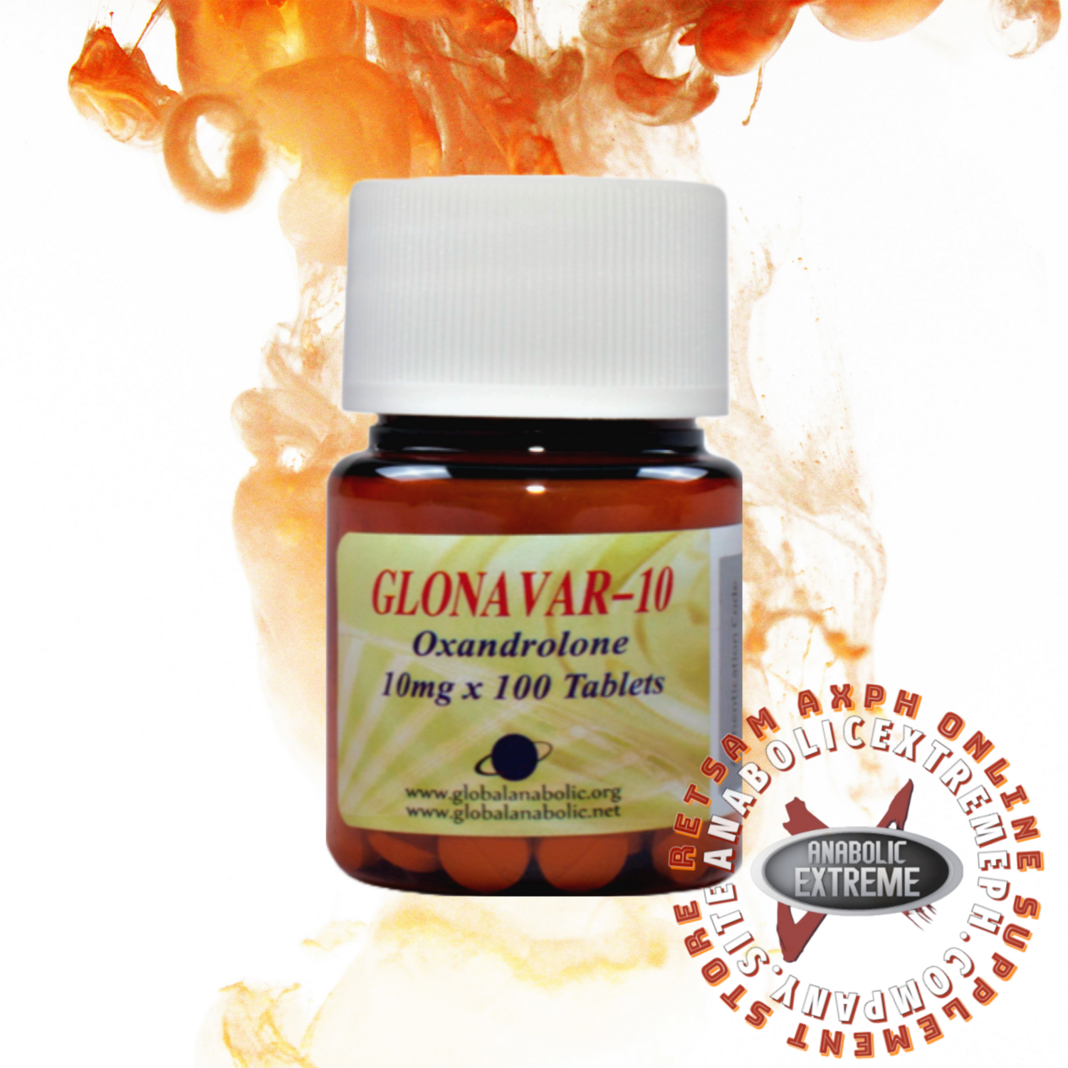 Global Anabolic Glonavar-10 100 Tablets