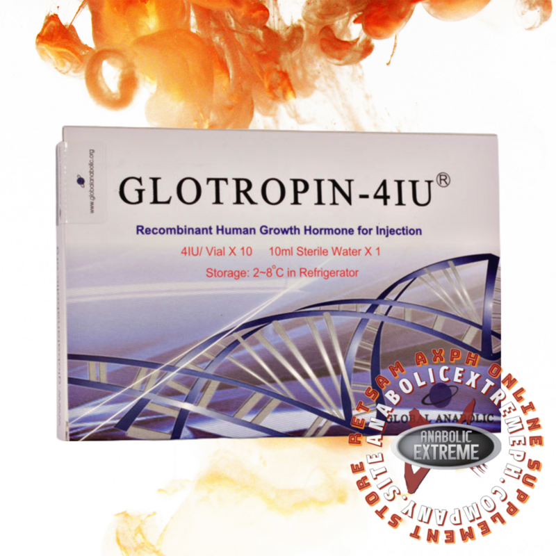 Global Anabolic Glotropin 4iu x 10 Vial