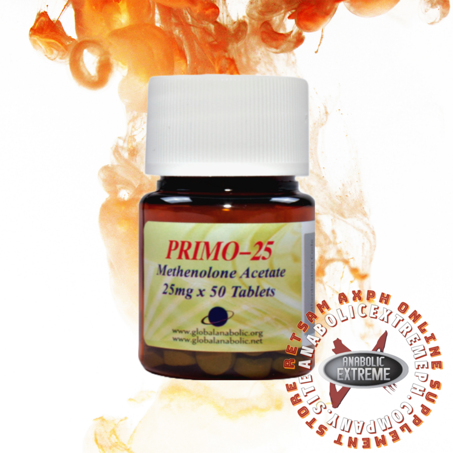Global Anabolic Primo-25 50 Tablets