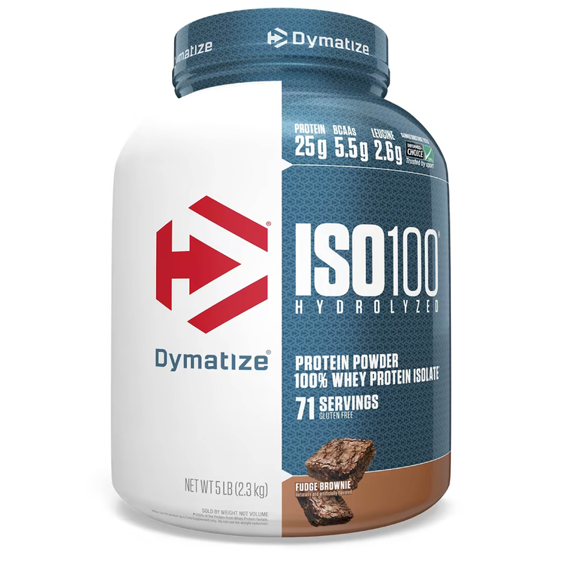 DYMATIZE 5lb ISO100 HYDROLYZED 100% WHEY PROTEIN ISOLATE