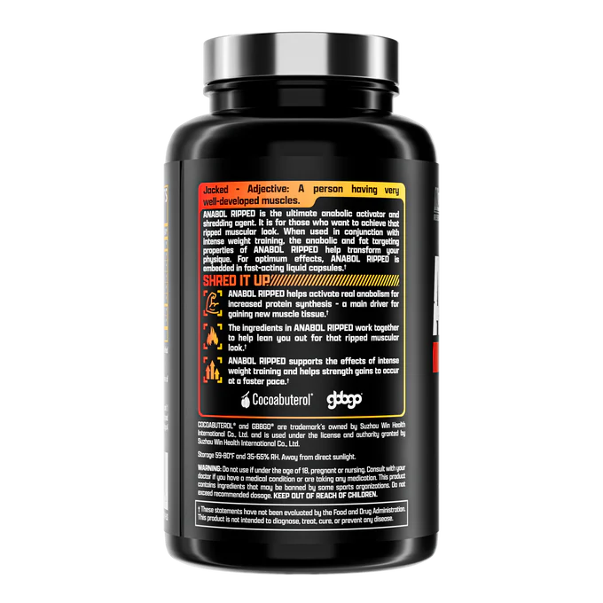 NUTREX ANABOL RIPPED ANABOLIC ACTIVATOR AND FAT BURNER