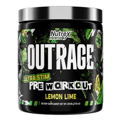 NUTREX Outrage Ultra Stim Pre-Workout: Energy, Focus &amp; Power