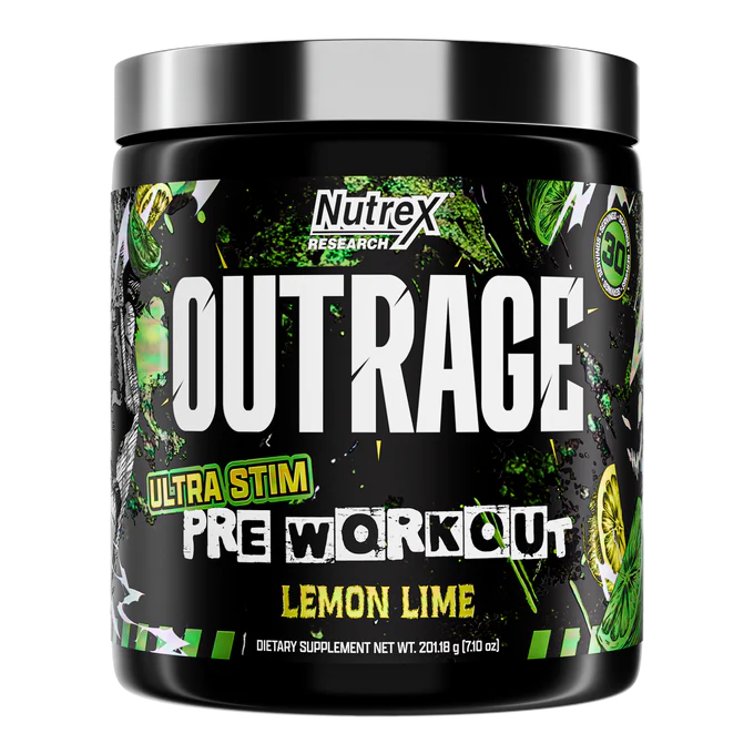 NUTREX Outrage Ultra Stim Pre-Workout: Energy, Focus &amp; Power