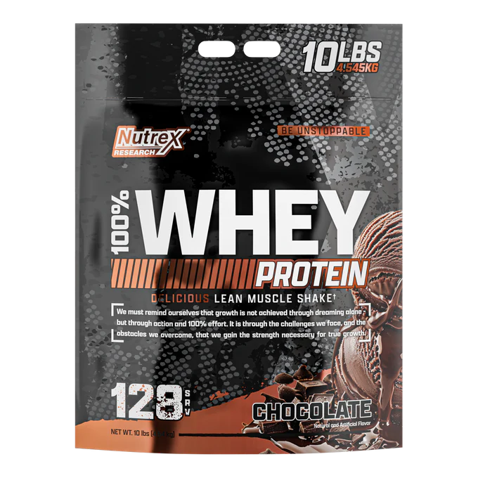 NUTREX 100% WHEY PROTEIN 10LBS, Pick Your Flavor: Chocolate