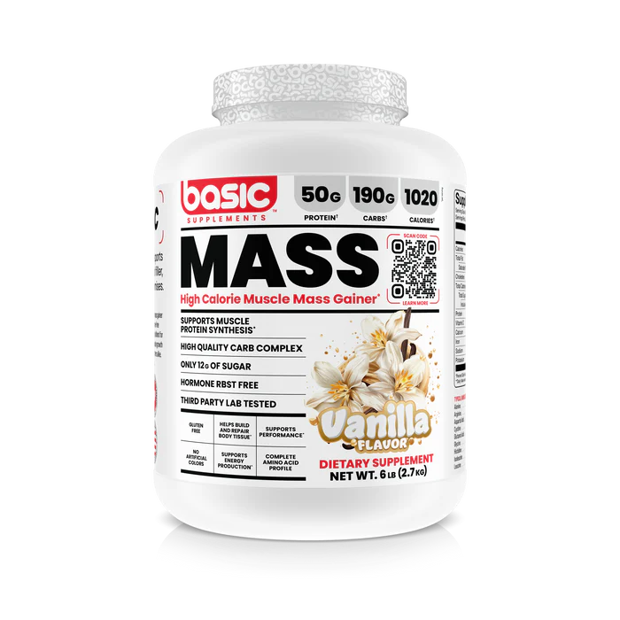 Basic Supplements MASS (High Calorie Muscle Mass Gainer)