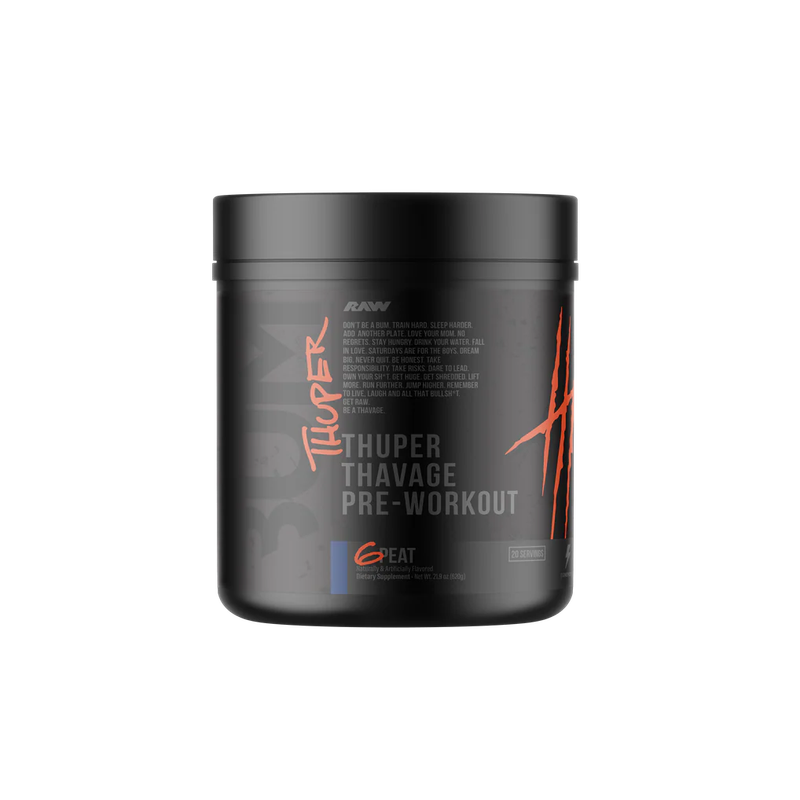 RAW BUM THUPER THAVAGE PRE-WORKOUT