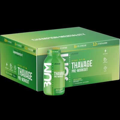 RAW BUM Thavage RTD Pre-Workout