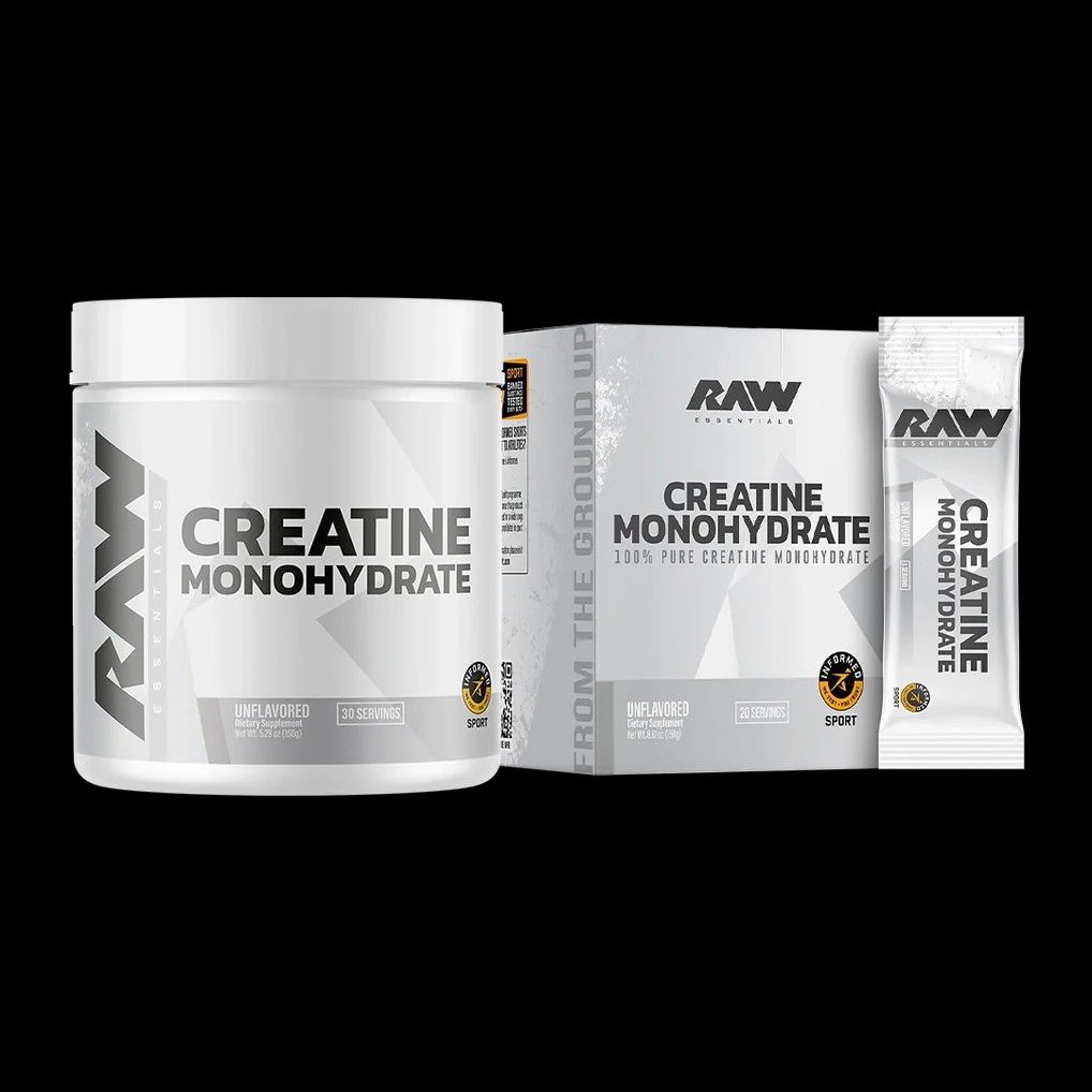 RAW Creatine Value Pack (60 Servings)