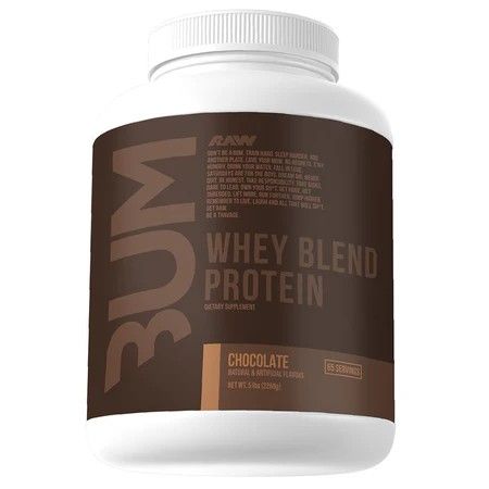 RAW BUM WHEY PROTEIN BLEND 5LB